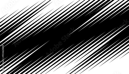 Black and white dynamic sharp pattern. Modern vector for background and jersey design. Vector Format Illustration 