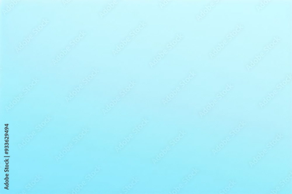 Fototapeta premium Simple light blue background for product presentation, featuring shadows and light from windows on a plaster wall. Made with generative AI technology.