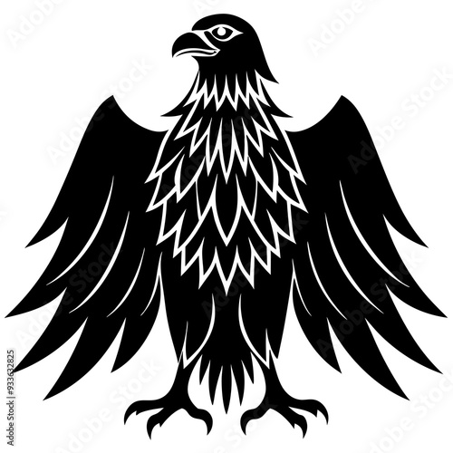 eagle vector illustration photo