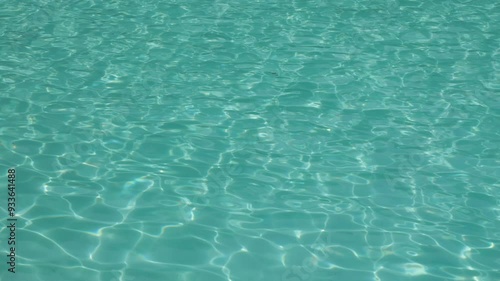 風で波立つ水面と、太陽の光の反射でできている美しい模様