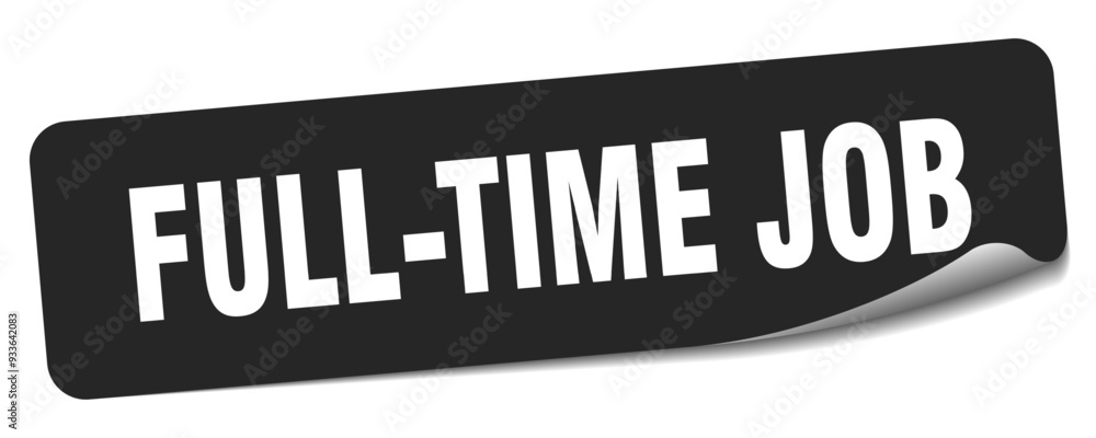 FULL-TIME JOB FULL-TIME JOB