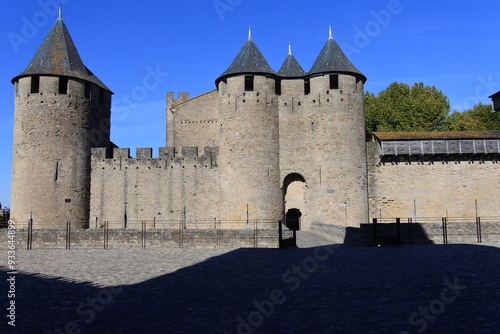 Carcassonne - das Château Comtal in der Cité photo