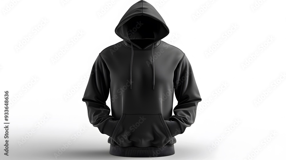 Blank black hoodie template. Hoodie sweatshirt long sleeve with clipping path, hoody for design mockup for print, isolated on white background. Blank black hoodie template. Hoodie sweatshirt long sleeve with clipping path, hoody for design mockup for print, isolated on white background.