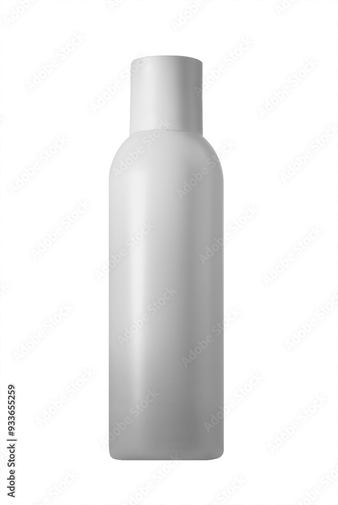 plastic bottle, cosmetic container, isolated on a white background plastic bottle, cosmetic container, isolated on a white background