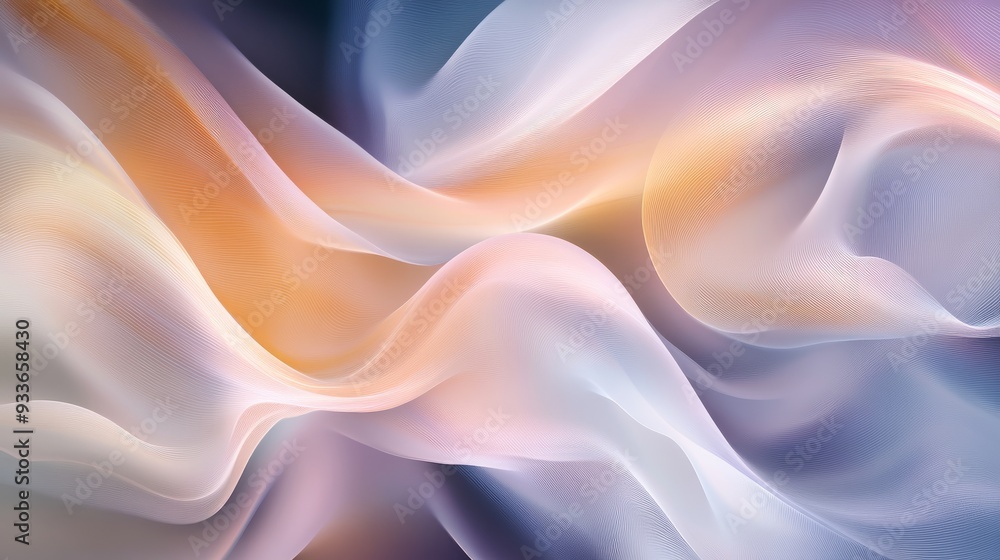 The forms of fluid and flow intertwine to present a soothing sensory experience suitable for a meditative space or a scene of physical and mental healing. Concept background, wallpaper
The forms of fluid and flow intertwine to present a soothing sensory experience suitable for a meditative space or a scene of physical and mental healing. Concept background, wallpaper