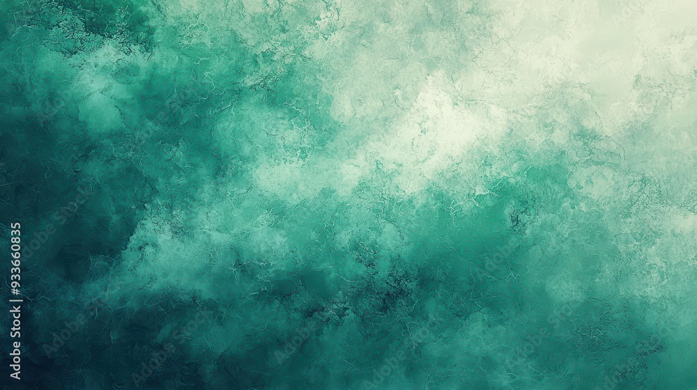 Abstract teal and green textured background evokes sense of calm and tranquility. soft gradients create soothing atmosphere, perfect for relaxation or meditation. Abstract teal and green textured background evokes sense of calm and tranquility. soft gradients create soothing atmosphere, perfect for relaxation or meditation.