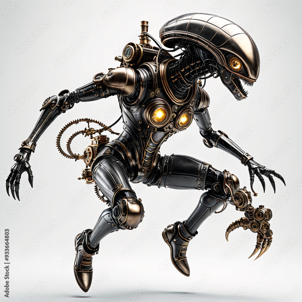 alien robot cyborg soldier alien robot cyborg soldier