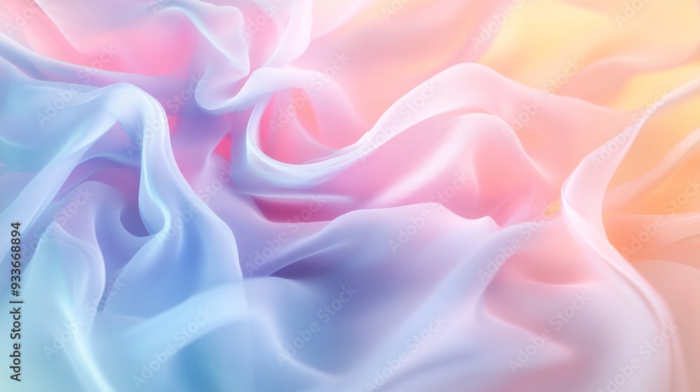 High-resolution close-up of an abstract background with flowing lines and soft, pastel colors, creating a serene and calming visual experience High-resolution close-up of an abstract background with flowing lines and soft, pastel colors, creating a serene and calming visual experience