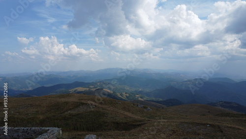 Balkan mountains landscape, viewpoint