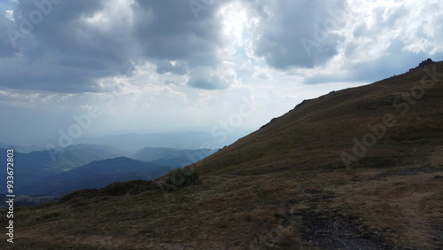 Balkan mountains landscape, viewpoint