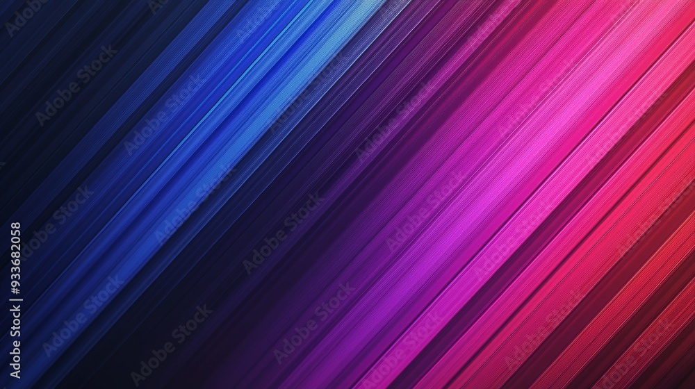 Gradient Texture with Diagonal Lines in Blue and Pink