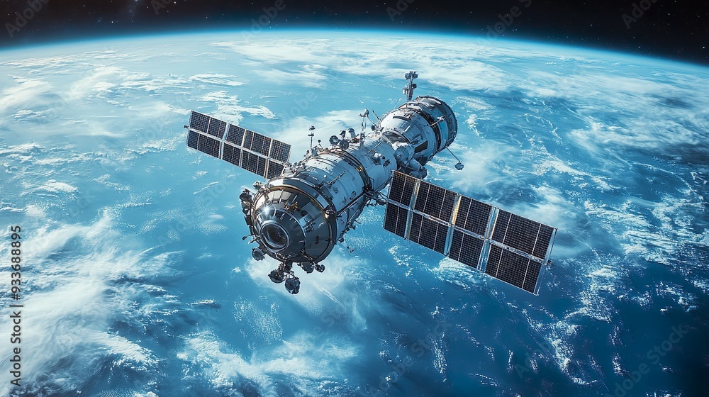 Earth-Orbiting Space Station Laboratory with Cutting-Edge Technology picture Earth-Orbiting Space Station Laboratory with Cutting-Edge Technology picture