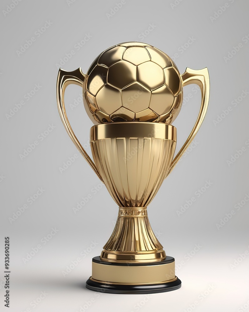 Fototapeta premium football trophy