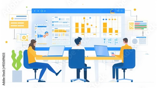 Dive into project management icons, illustrating milestones, timelines, and collaboration tools to ensure successful project execution and delivery.