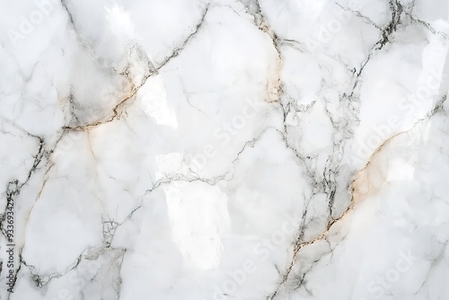 Marble texture with intricate grey and gold veins photo