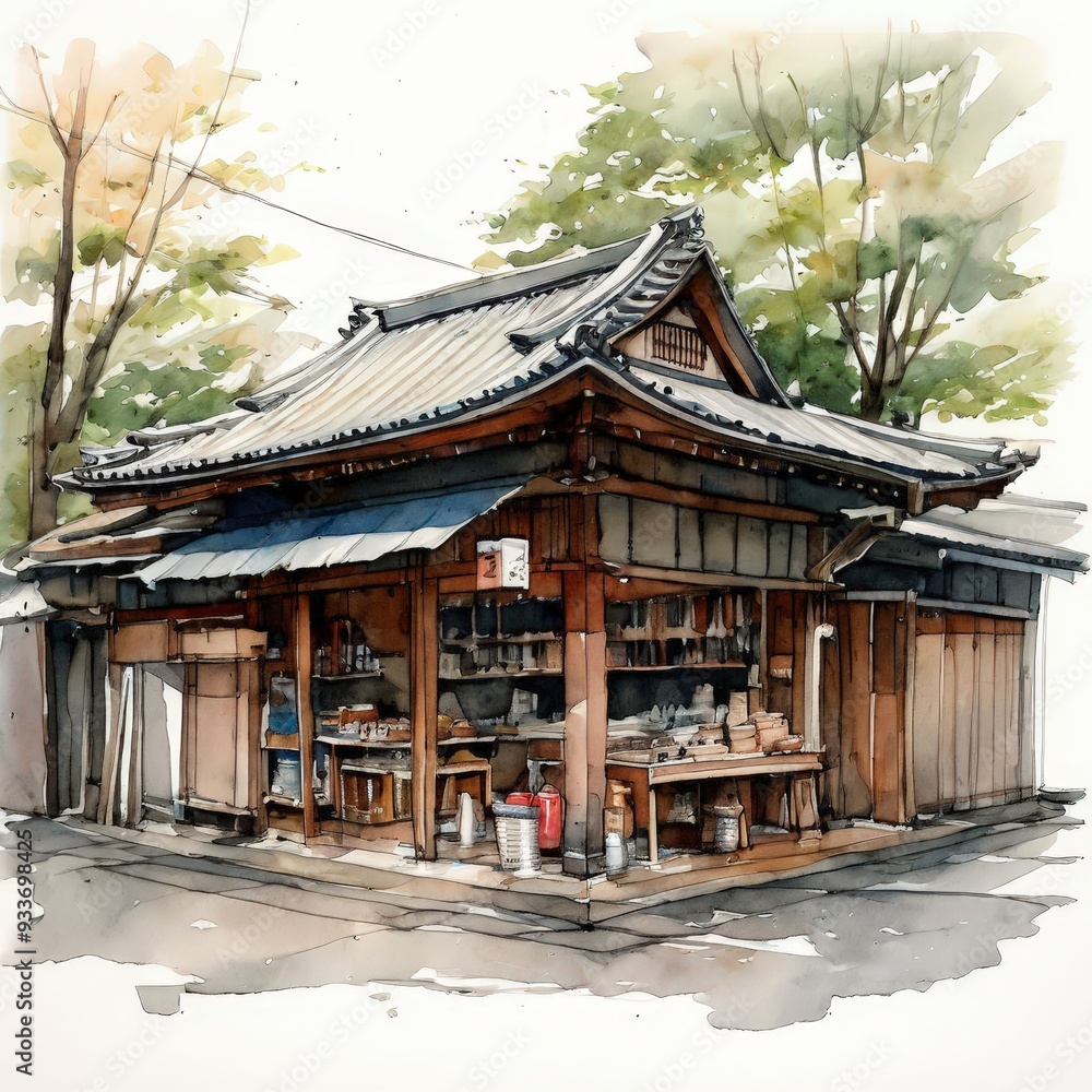 the AI Image Generator, , Ancient japanese architecture the AI Image Generator, , Ancient japanese architecture