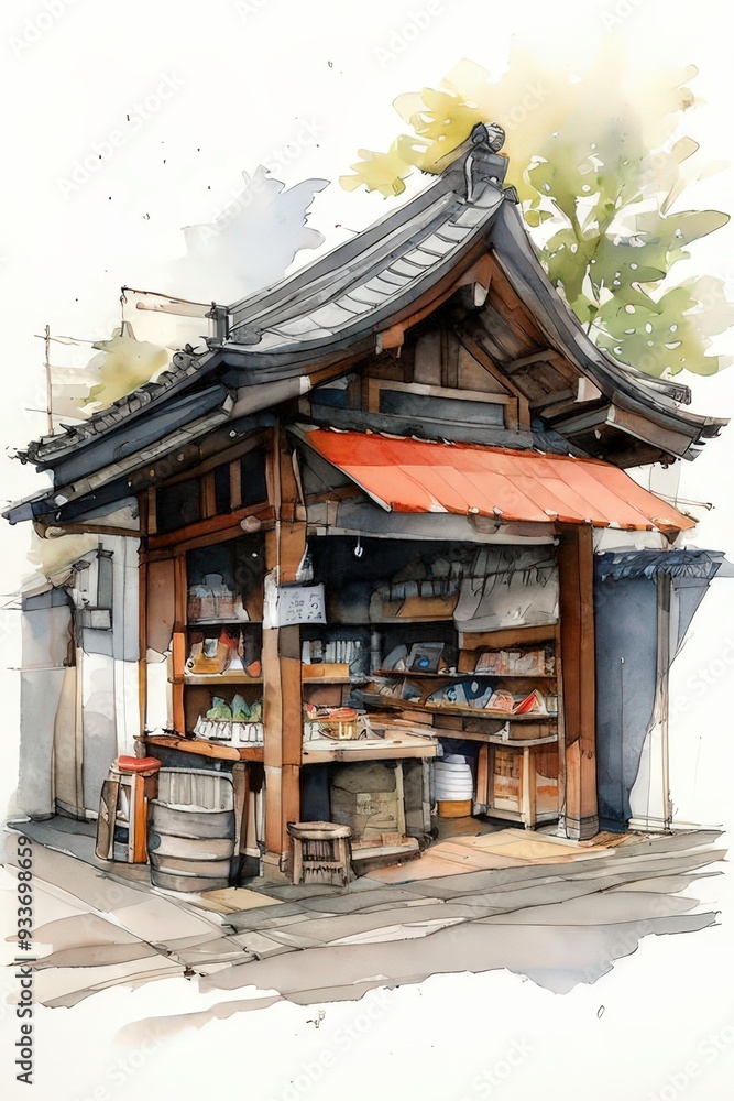 the AI Image Generator, , Ancient japanese architecture the AI Image Generator, , Ancient japanese architecture