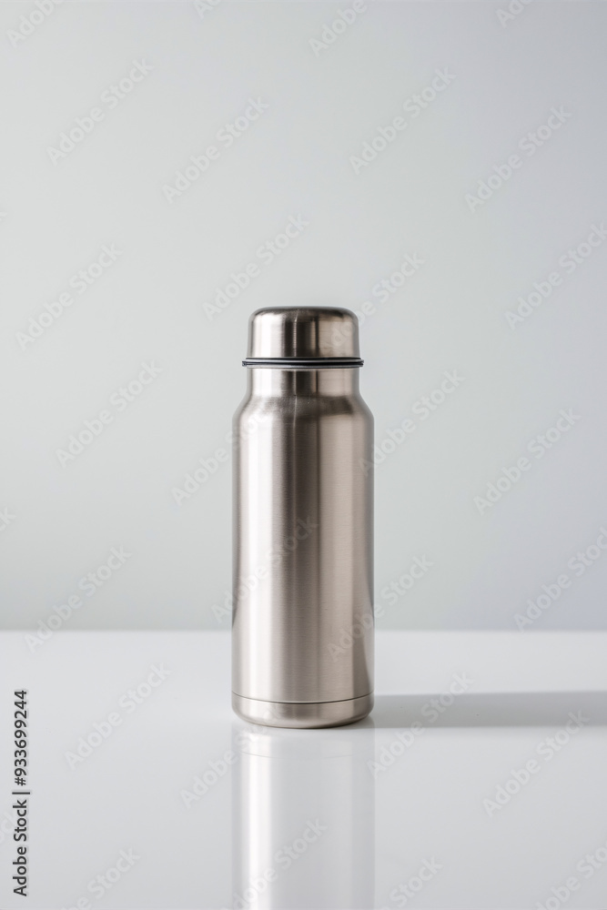 Thermos against white background Thermos against white background