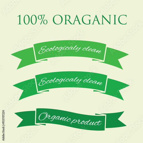 Ribbon 100% organic