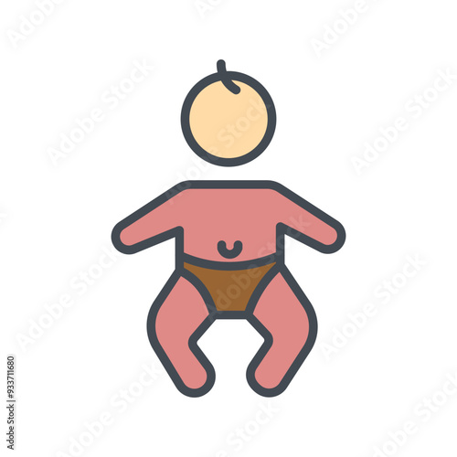 Baby Essentials Vector Icon