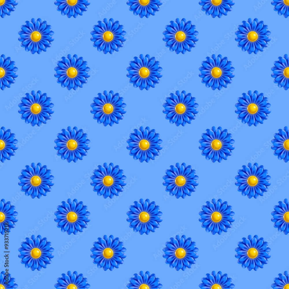 pattern with daisies pattern with daisies
