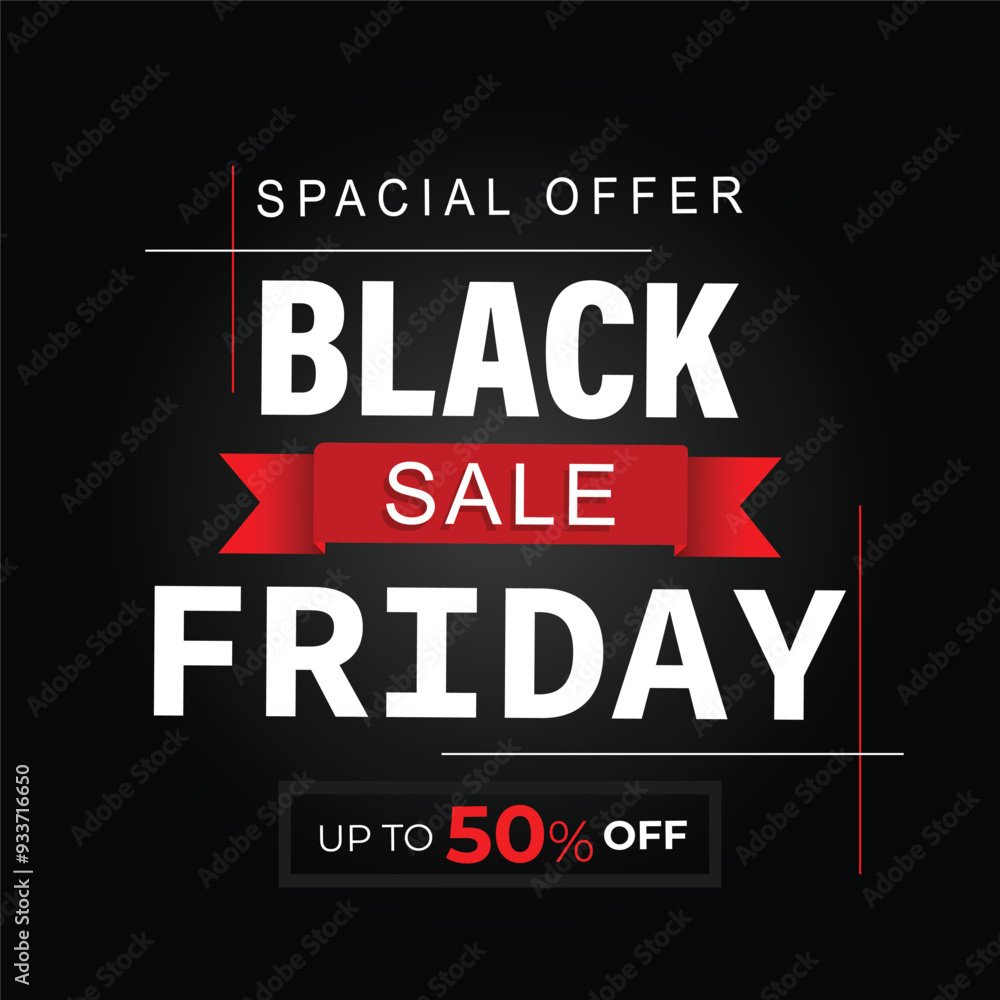 Black Friday social media post design template. perfect for eye catching holiday promotions and discounts. vector illustration. Black Friday social media post design template. perfect for eye catching holiday promotions and discounts. vector illustration.
