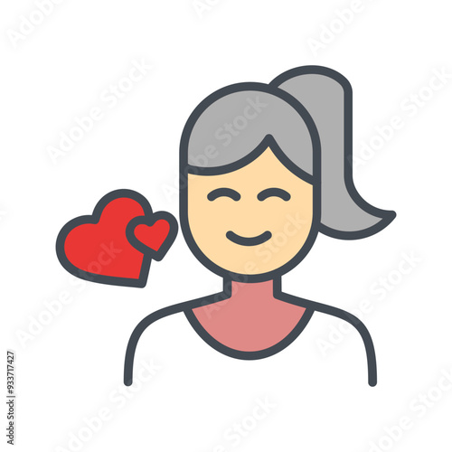 Love and Affection Vector Icon
