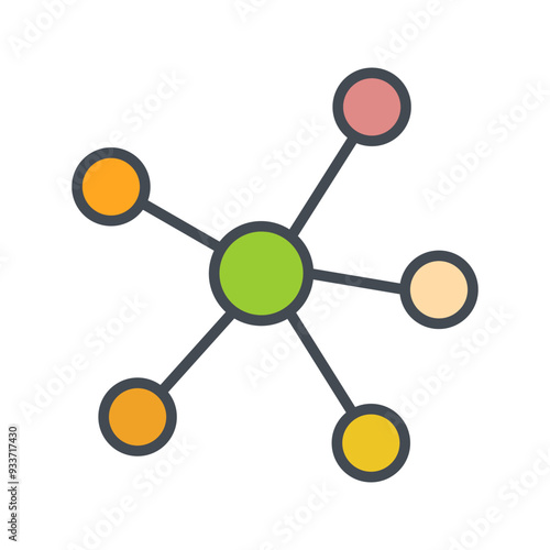 Networking Vector Icon