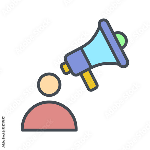 Advertiser Vector Icon