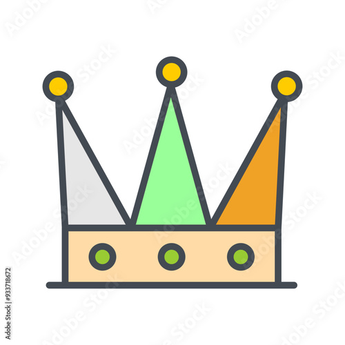 Crown Vector Icon photo