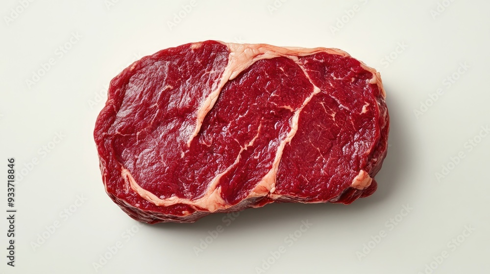 Fresh raw beef steak isolated. Perfect for illustrating recipes, culinary articles, and meat-related content. Fresh raw beef steak isolated. Perfect for illustrating recipes, culinary articles, and meat-related content.