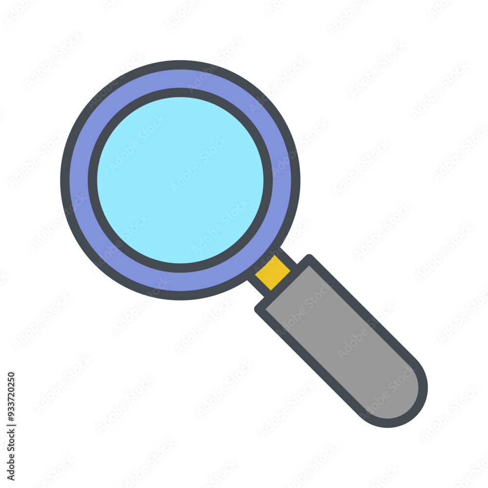 Magnifying Glass Vector Icon Magnifying Glass Vector Icon
