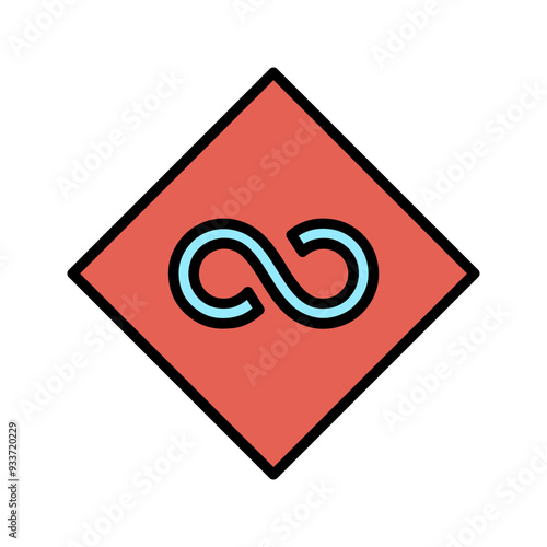 Infinity Sign Vector Icon
