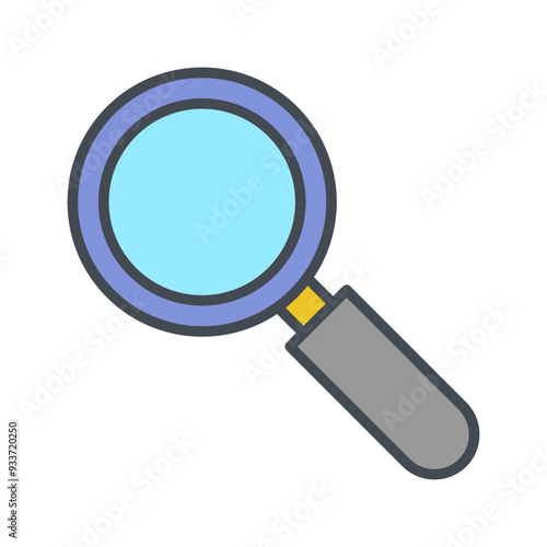 Magnifying Glass Vector Icon