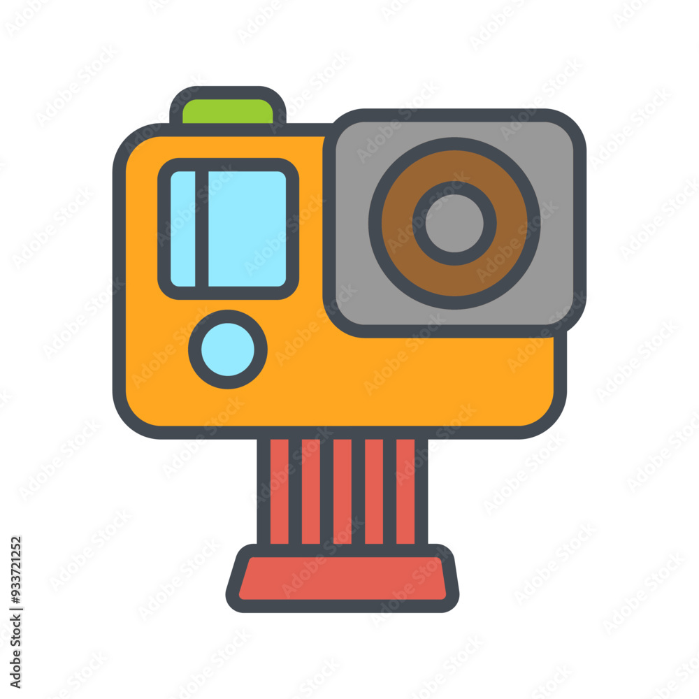 Camera Accessories Vector Icon Camera Accessories Vector Icon