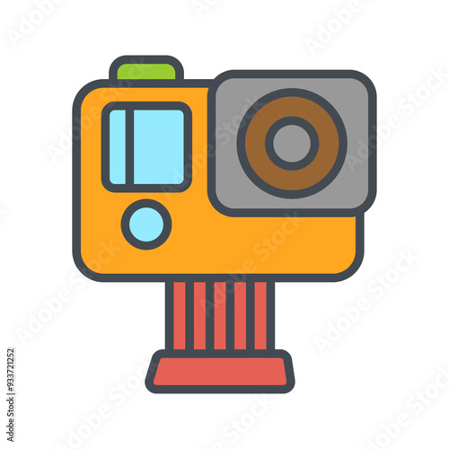 Camera Accessories Vector Icon