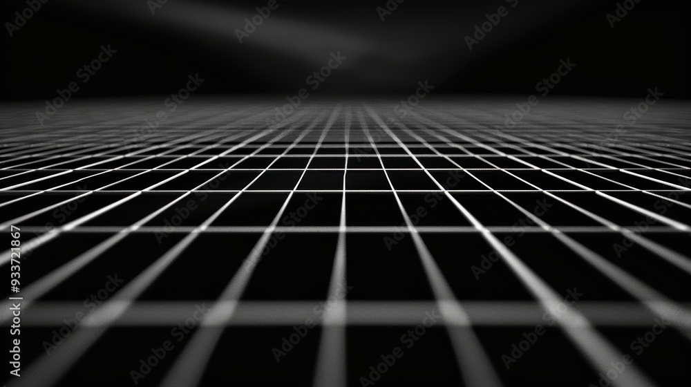 Grid lines in black and white Grid lines in black and white