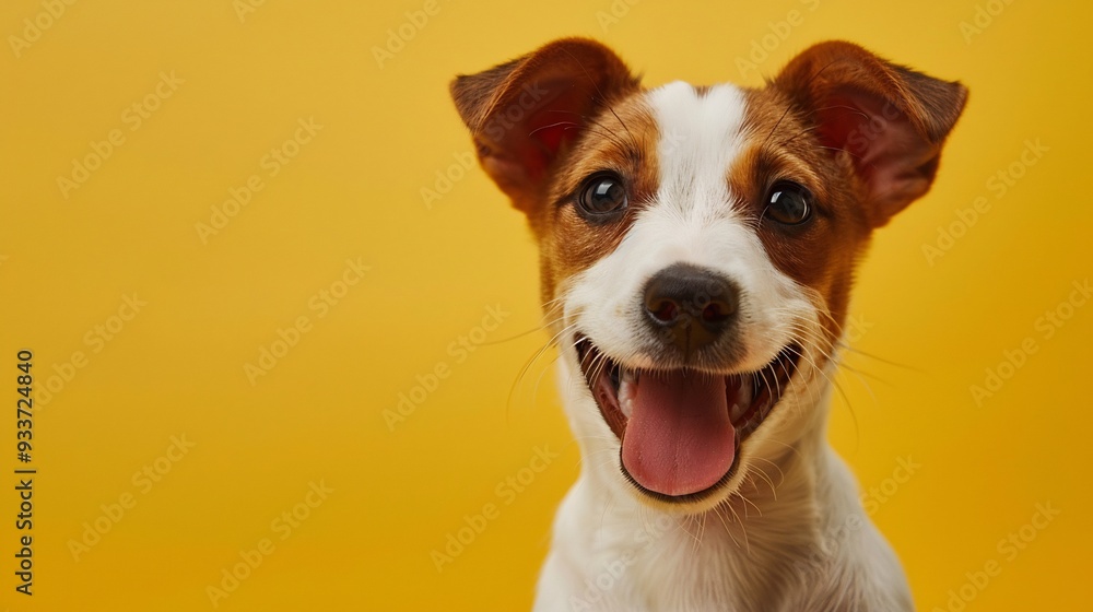 Smiling Jack Russell Terrier Puppy Smiling Jack Russell Terrier Puppy