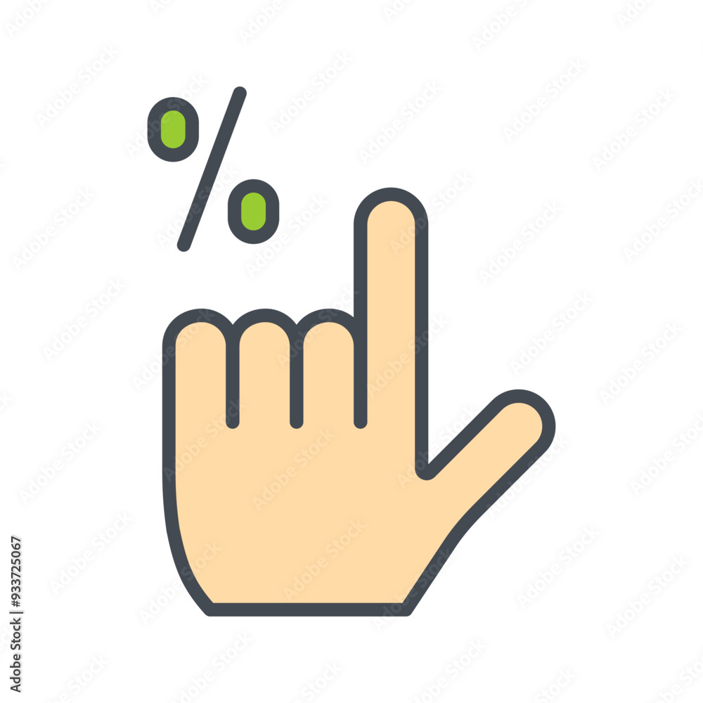 Click Through Rate Vector Icon Click Through Rate Vector Icon