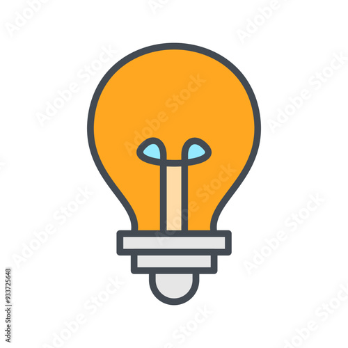 Light Bulb Vector Icon