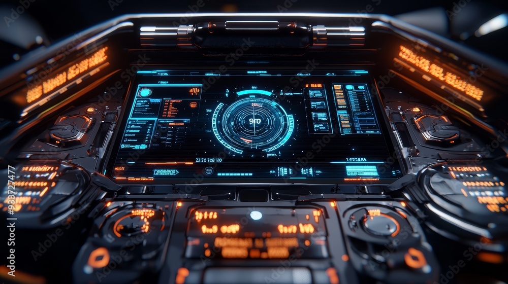 In a computer monitor, graphs and charts are displayed. The scene reflects technology and the analysis of data. In a computer monitor, graphs and charts are displayed. The scene reflects technology and the analysis of data.