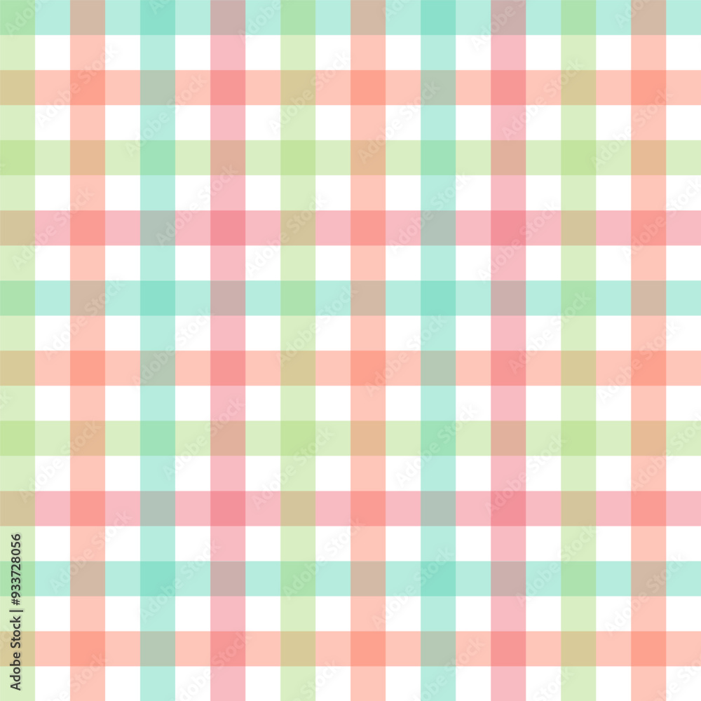 Colorful gingham seamless pattern.Christmas checkered tartan plaid repeat pattern.Geometric vector background wallpaper Colorful gingham seamless pattern.Christmas checkered tartan plaid repeat pattern.Geometric vector background wallpaper