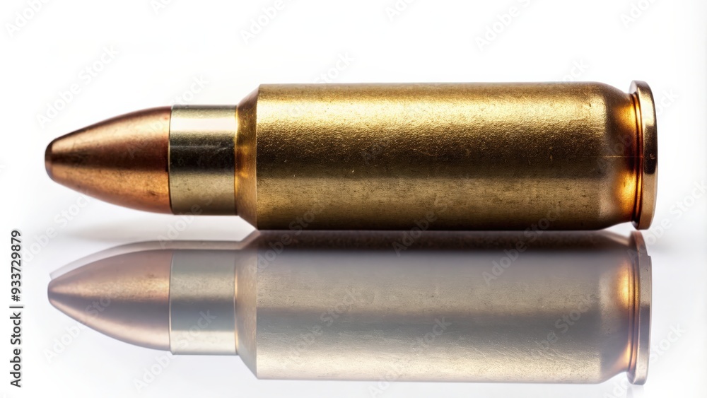 Fototapeta premium Bullet trace isolated on background, bullet, trace, isolated,background, gunshot, weapon, shooting, path, trajectory