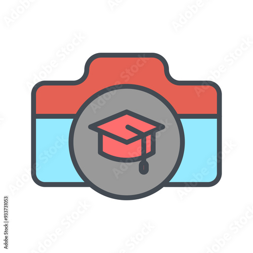 Photography Education Vector Icon