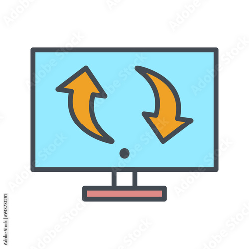Migrate Vector Icon