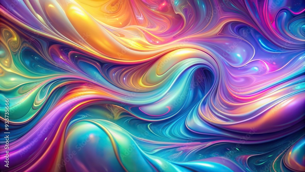 An abstract iridescent background with mesmerizing colors and patterns, colors, shiny, light, design, patterns, gradient, artistic, decorative, vibrant, digital, rainbow, surreal, textured An abstract iridescent background with mesmerizing colors and patterns, colors, shiny, light, design, patterns, gradient, artistic, decorative, vibrant, digital, rainbow, surreal, textured