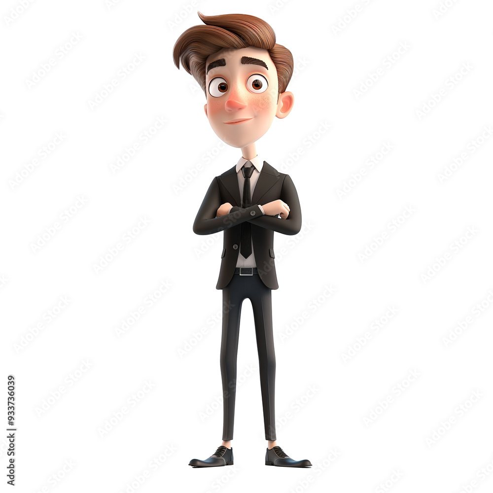 smiling businessman with open hands gesture. Cartoon happy businessman with welcoming hand gesture transparent background. smiling businessman with open hands gesture. Cartoon happy businessman with welcoming hand gesture transparent background.