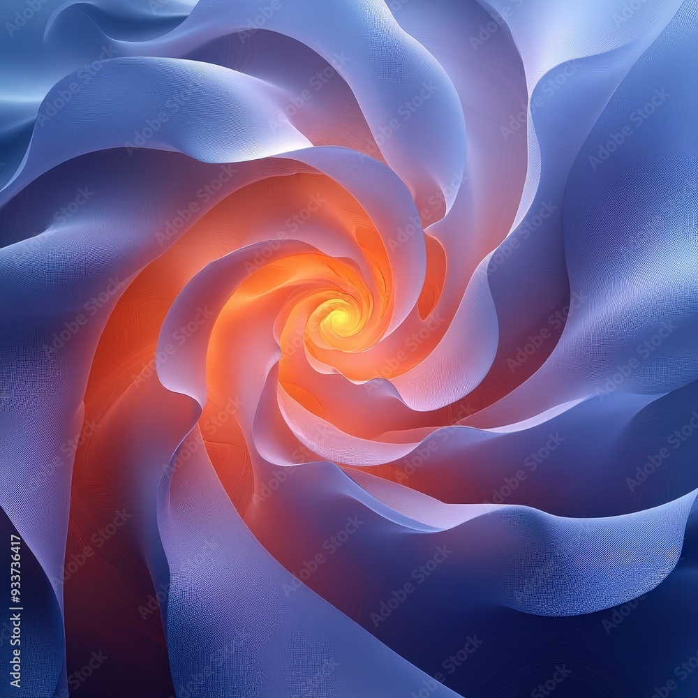 Fototapeta premium Infinite Patterns: The Art of Generative Abstraction