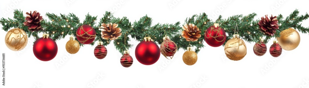 Festive Christmas Garland Festive Christmas Garland