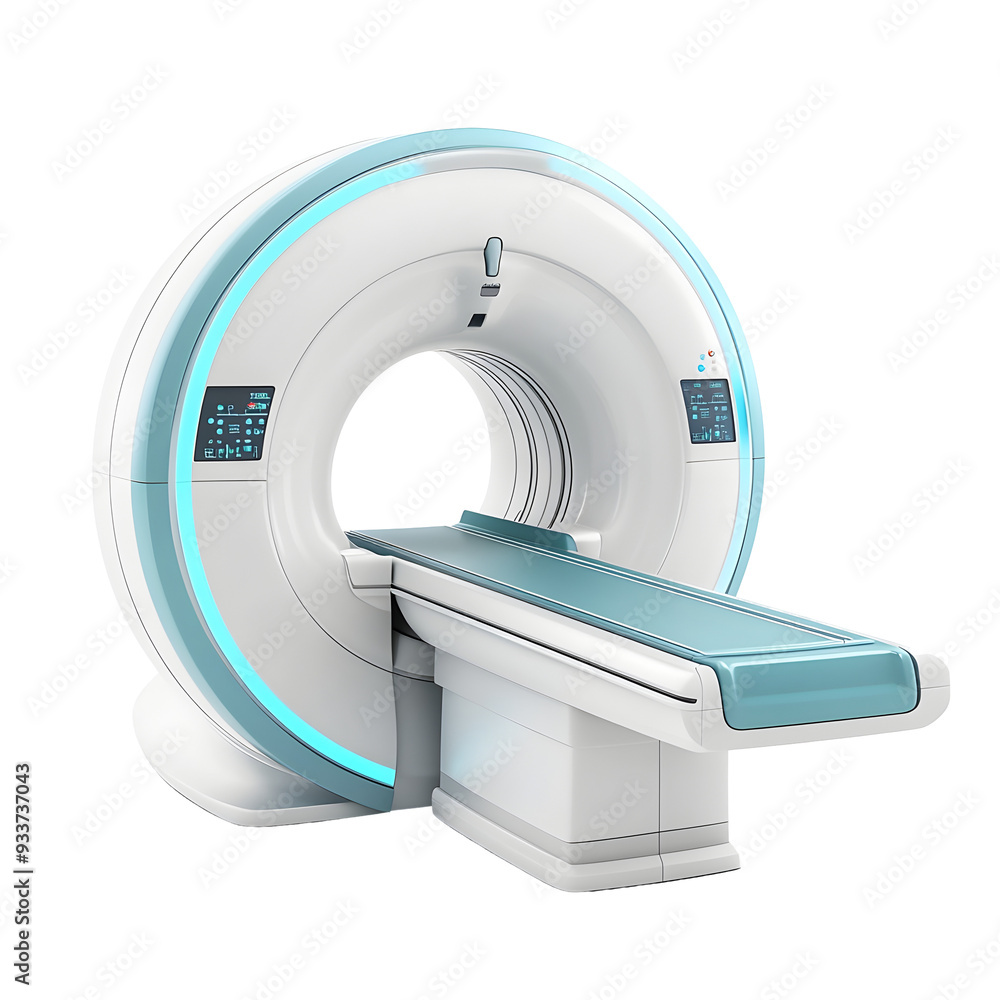 Cutting-Edge MRI Machine on Plain White background transparent png for Medical Diagnostics Cutting-Edge MRI Machine on Plain White background transparent png for Medical Diagnostics
